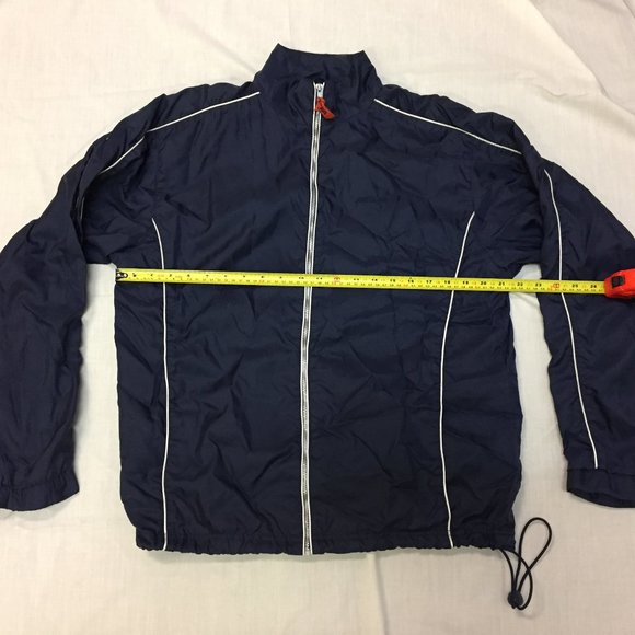 Fila Windbreaker Mens Blue XL Mesh Lining - Picture 6 of 7